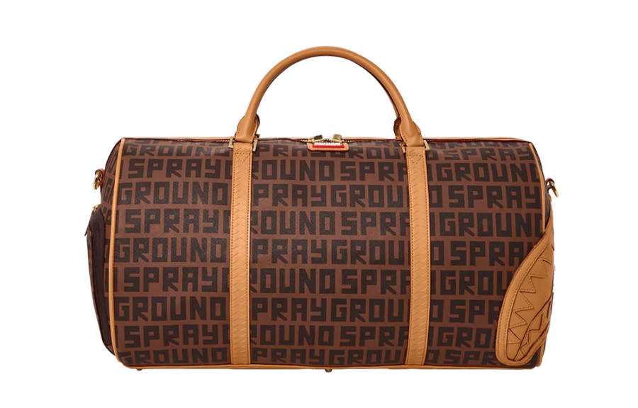 SPRAYGROUND PVC Sneaker Bag Travel Bag Regular Unisex Brown