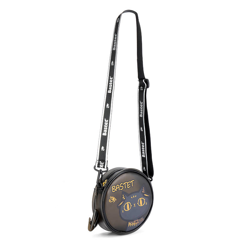 The British Museum Pu Round Bag, Crossbody Bag, Shoulder Bag Small Women's Multicolor