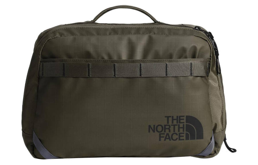 THE NORTH FACE 11L Portable One Shoulder Crossbody Outdoor Bag Fabric Army Green Unisex