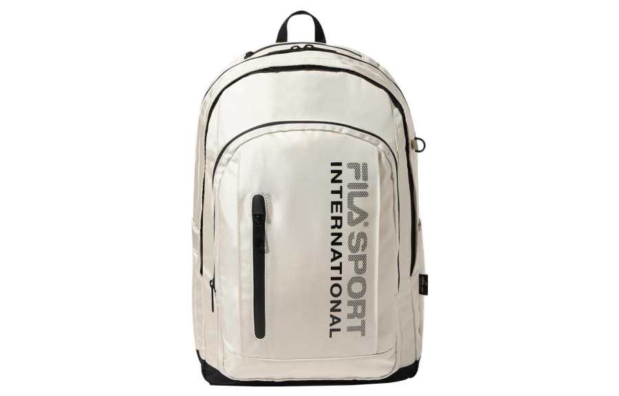 FILA FILA Nylon Backpack Regular Unisex Ecru