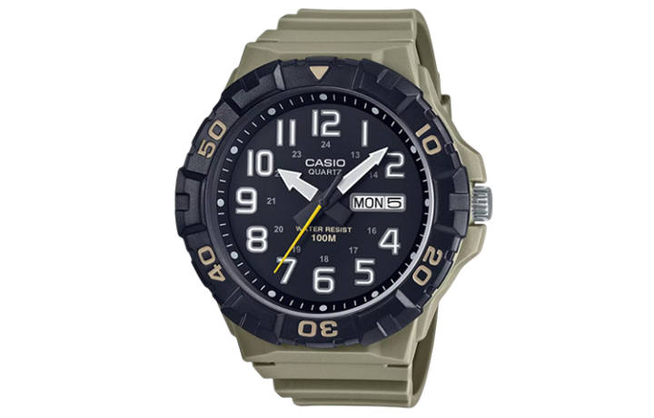 CASIO CASIO Men Standard Series 52.6mm Black Watch MRW-210H-5AVDF