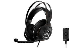 HYPERX Black Eagle S Head Mounted Gaming Headphones With 7.1 Surround Sound, USB Audio Control Box