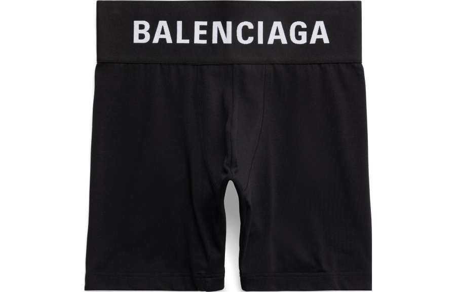Balenciaga Men's Midway Boxer Briefs Black