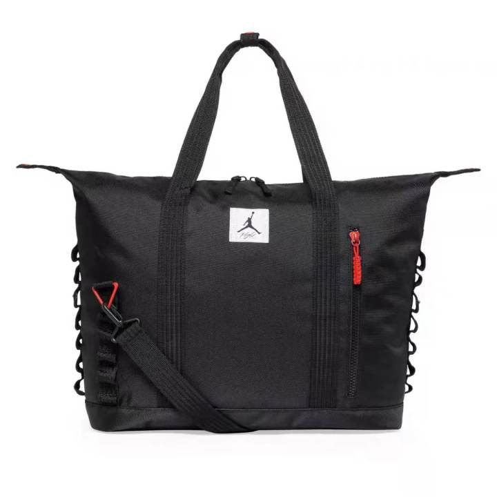 Jordan Jordan Polyester Basketball Bag, Gym Bag, Handbag, Shoulder Bag, Crossbody Bag Men's Black