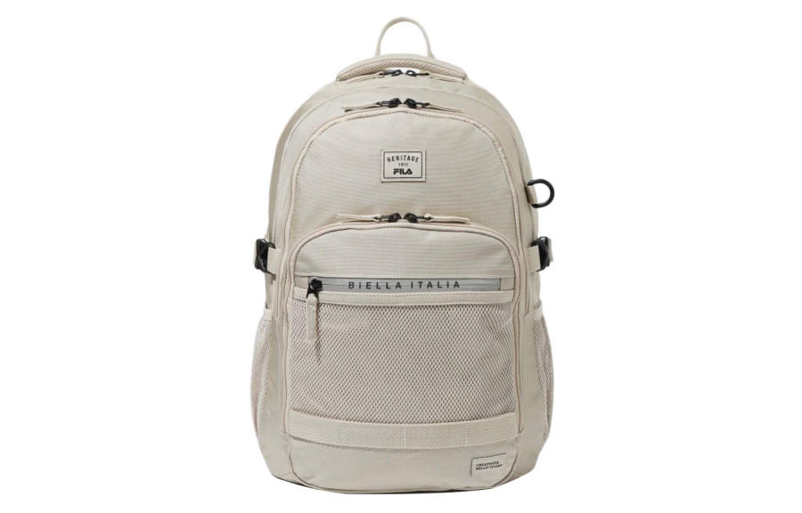 FILA FILA Polyester Backpack Unisex Beige