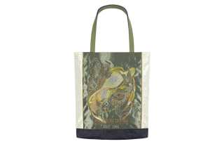 EVISU Canvas Bag, Handbag, Shoulder Bag Men's Green