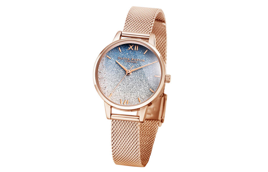 OLIVIA·BURTON Ocean Series Wrist Watches Quartz Movement Blue Dial Women's Watch