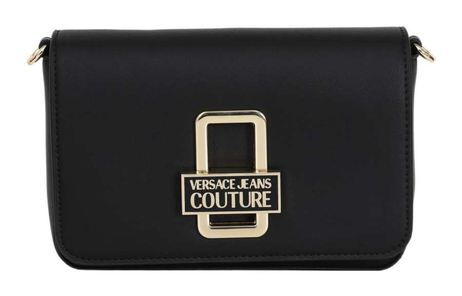 VERSACE JEANS COUTURE Pu Crossbody Bag, Shoulder Bag Small Women's Black