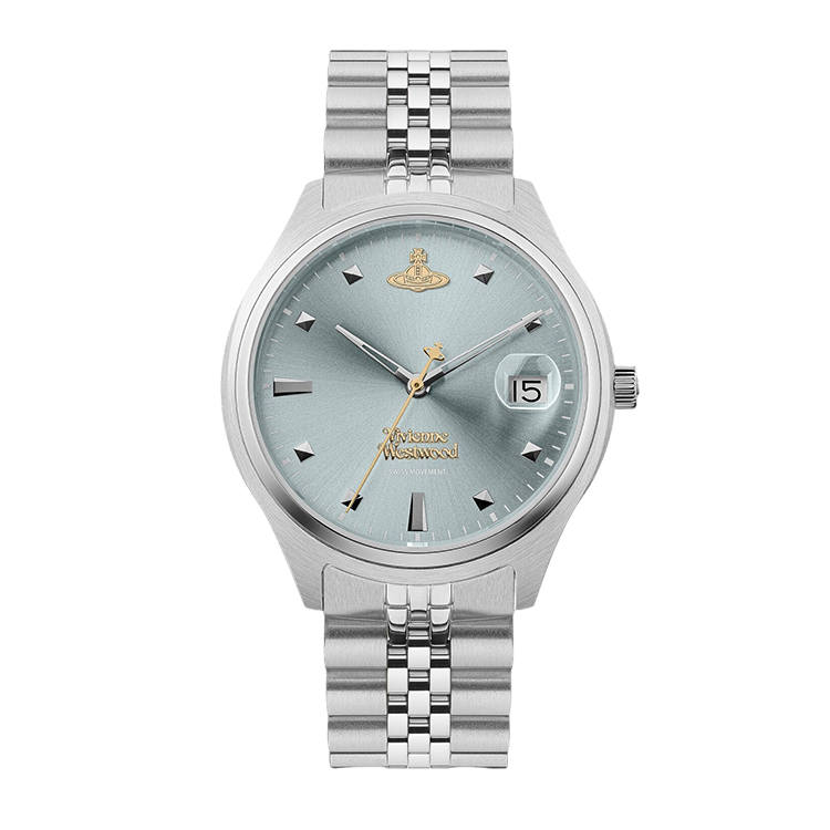 Vivienne Westwood Wrist Watches Quartz Movement Stainless Steel Strap Blue Dial Women's Watch