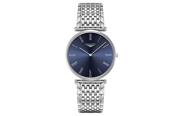 LONGINES Quartz Movement 30m Waterproof Women's Watch 37mm Blue Dial