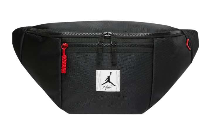 Jordan Jordan Polyester One Shoulder Crossbody Fanny Pack Regular Men's Black