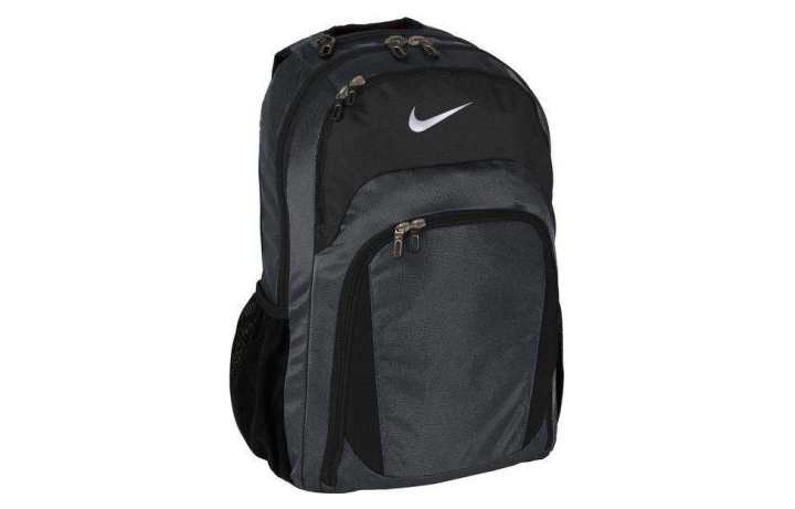 Nike Nike Polyester Travel Bag Laptop Bag Training Backpack Regular Unisex Black
