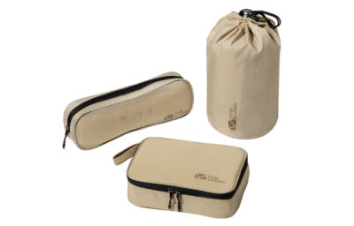 MOBI GARDEN Polyamide Travel Business Trip Underwear Shoes Storage Bag Unisex Light Sand/Olive Green