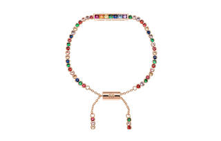 Rastaclat Rainbow Zircon Little Lion Bracelet Unisex Multicolor
