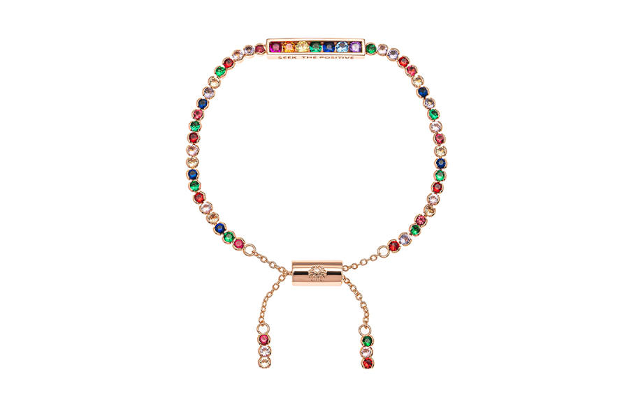 Rastaclat Rainbow Zircon Little Lion Bracelet Unisex Multicolor
