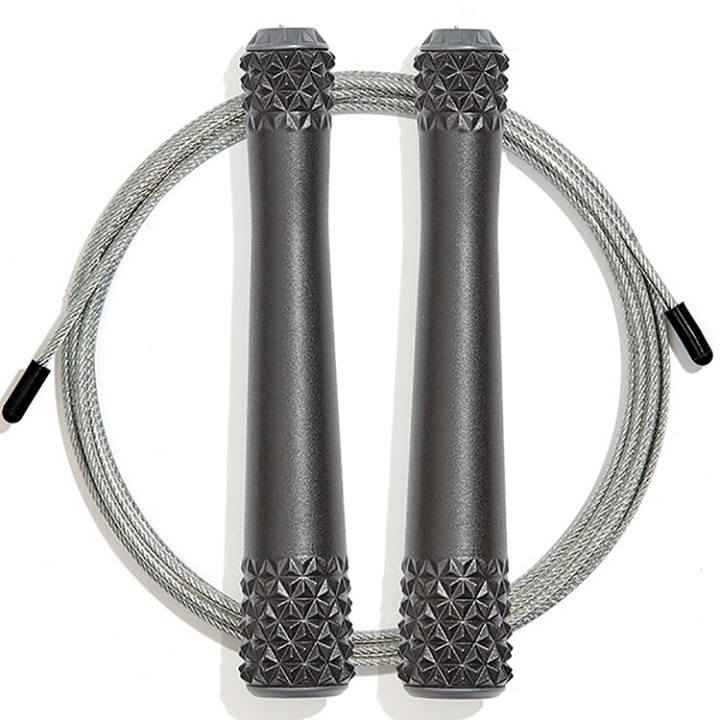 Adidas Adidas Fitness Training Non Countable Jump Ropes Fitness Crowd Rubber Steel Cables, Plastic Controller 3m Black Gray