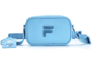 FILA FUSION PVC Shoulder Bag Unisex Blue