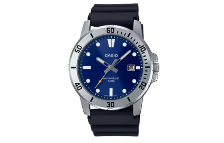 CASIO CASIO Men Standard Series 45mm Blue Watch MTP-VD01-2EV
