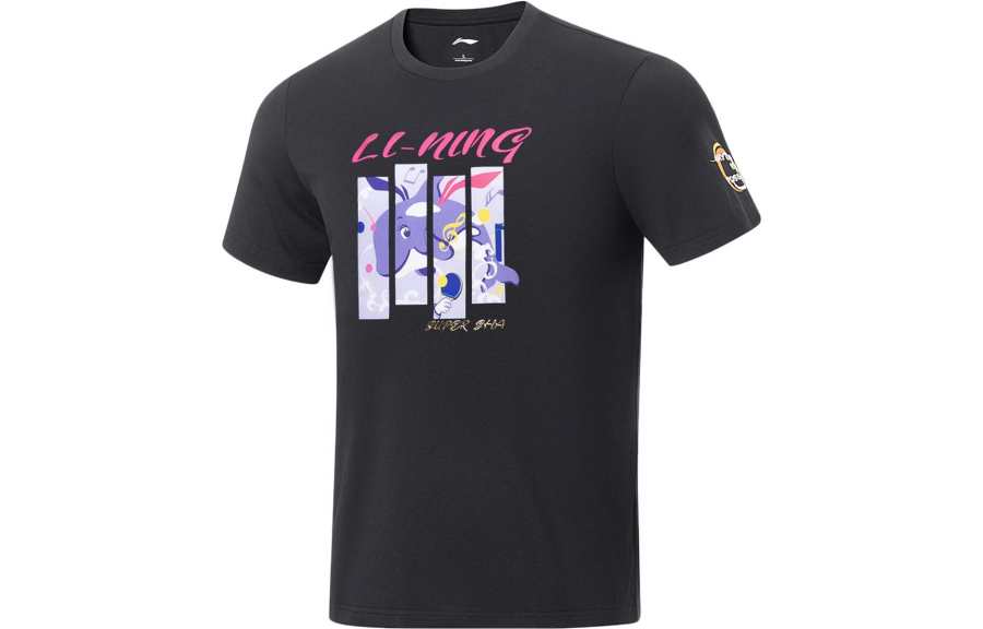 Li-Ning LiNing SS23 T-Shirt Unisex Black