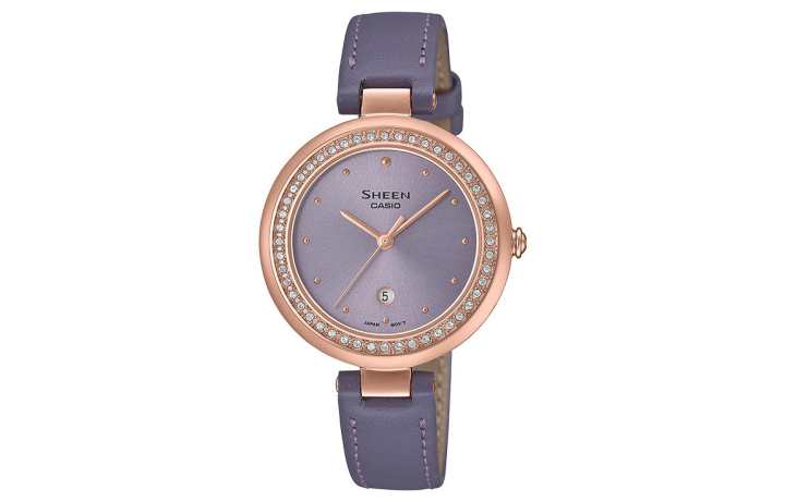 CASIO CASIO Women's SHEEN Purple Watch SHE-4556PGL-6A