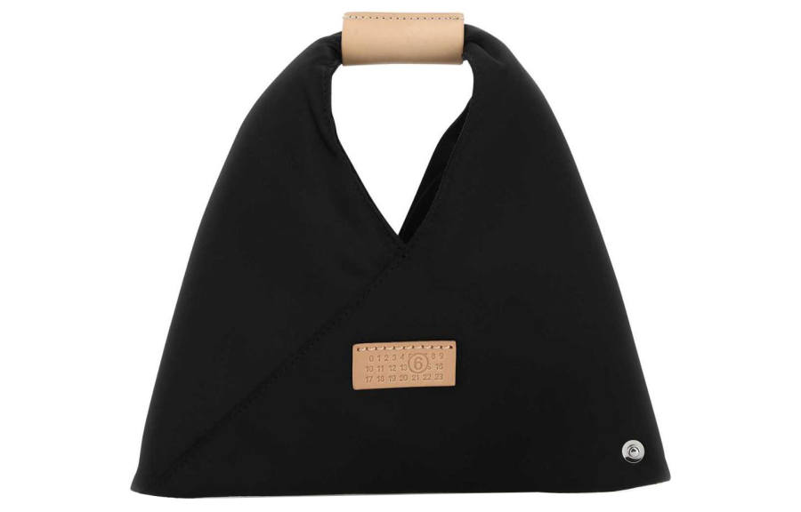 MM6 Maison Margiela Cotton, Polyester Handbag Women's Black