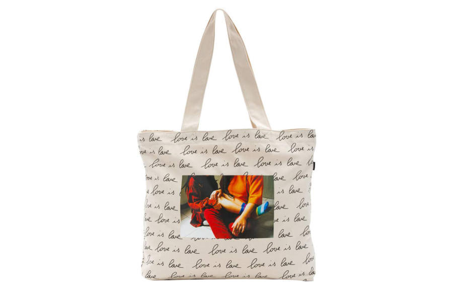 Vans 100% Cotton Tote Bag, Shopping Bag, Handbag, Shoulder Bag Regular Unisex Beige