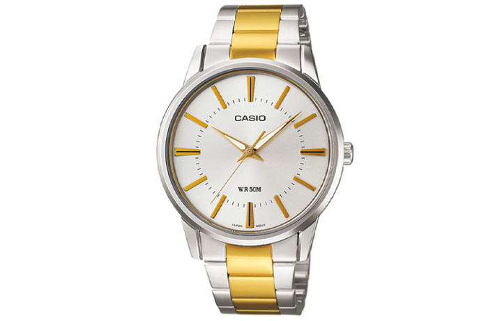 CASIO CASIO Men Standard Series Silver Watch MTP-1303SG-7A