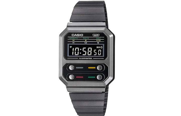 CASIO CASIO Women's VINTAGE Series Gray Watch A100WEGG-1A