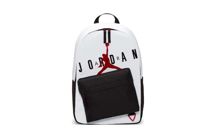 Jordan Jordan Polyester Backpack Regular Unisex Black White