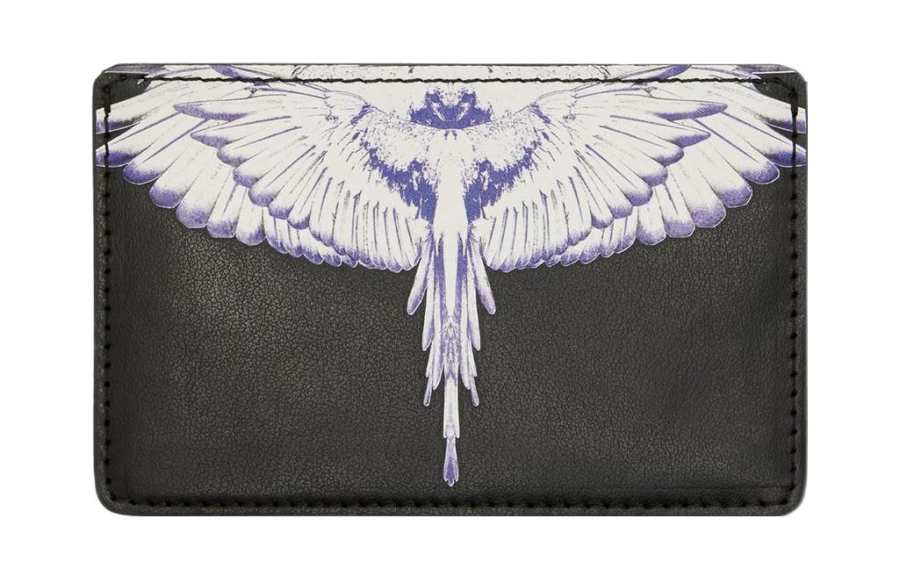 Marcelo Burlon signature wings-print cardholder