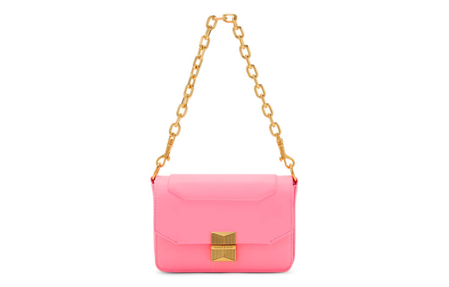 CHARLES&KEITH Pu Small Square Bag Shoulder Bag Small Women's Multicolor