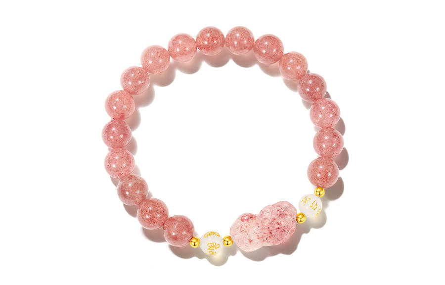 IWE IWE Quartz Jade Obsidian Beaded Bracelets Unisex
