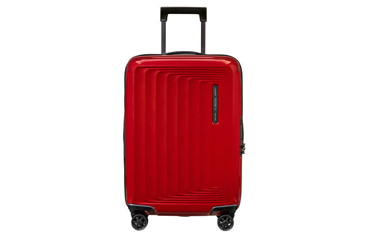 SAMSONITE NUON Polycarbonate Trolley Bag 20 Inch, 25 Inch, 28 Inch, 30 Inch Unisex Red
