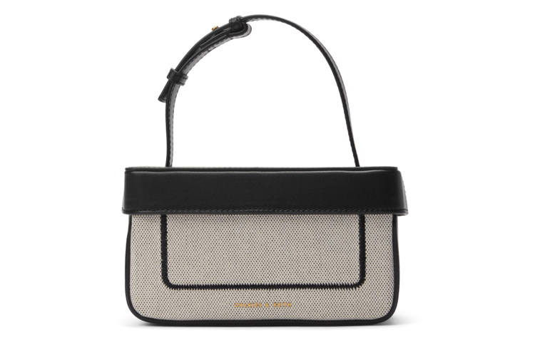 CHARLES&KEITH Silk Scarf Canvas Collection Crossbody Bags