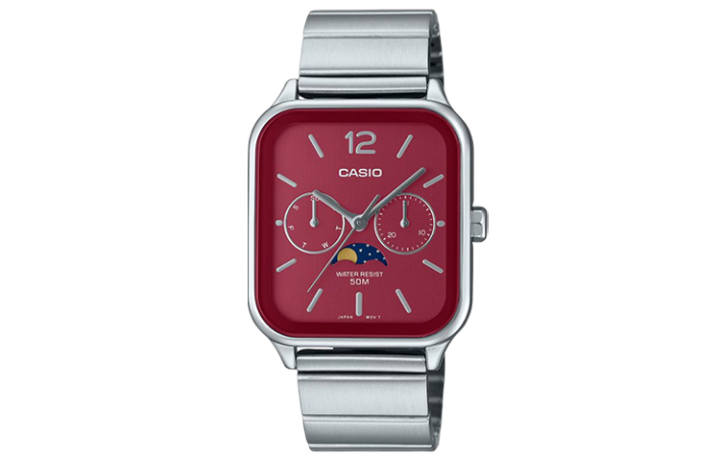 CASIO CASIO Men Standard Series 34mm Red Watch MTP-M305D-4AV