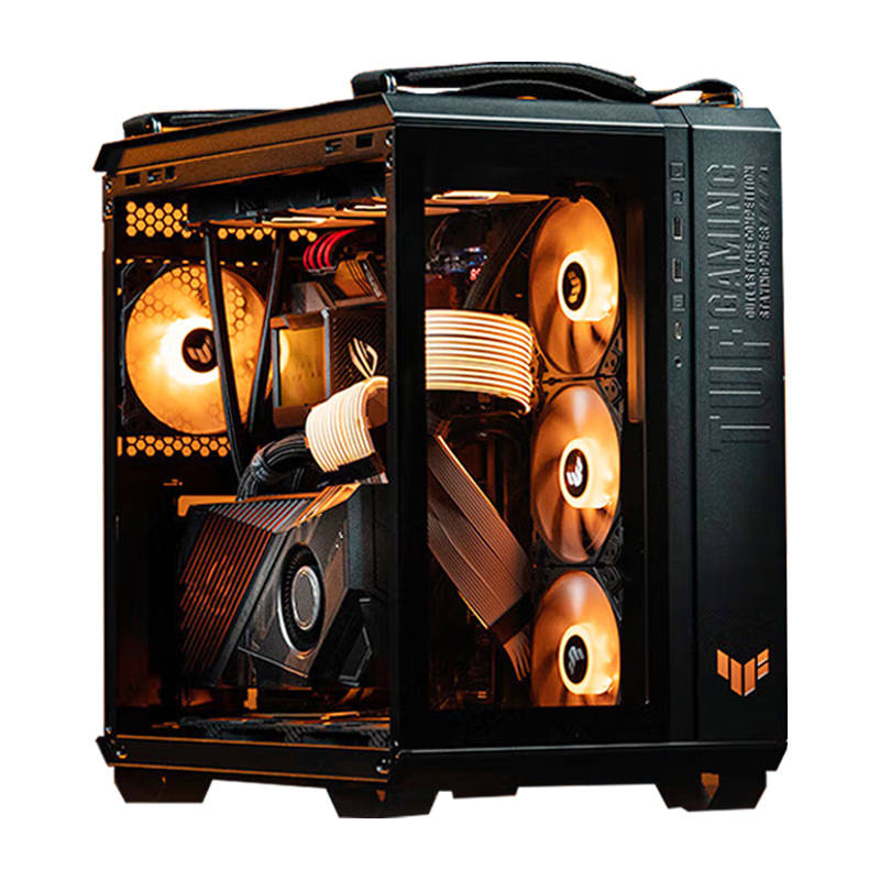 ASUS TUF GAMING GT502 Dual Chamber Design/Tool Free Assembly/Double Sided Side Ventilation Ammunition Magazine Case