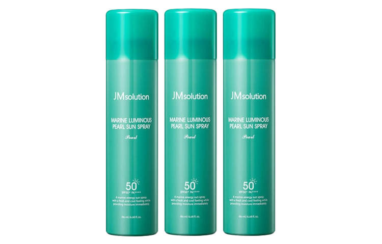 JMsolution Ocean Pearl Sun Protection Spray Set Brightening Refreshing Sun Protection UV Protection 180ml*3