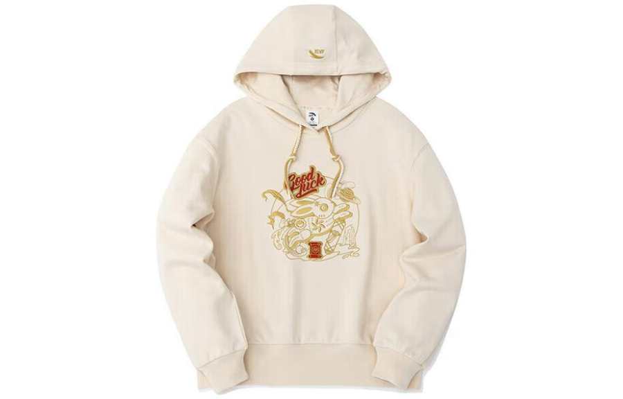 ANTA Anta Sweatshirt Women's Rice White