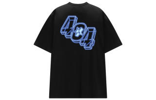 404MOB GANG T Shirts Unisex Crew Neck Moderate Straight Fit