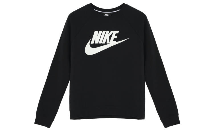 Nike Nike Sweatshirts Unisex Black Crew Neck Moderate Regular