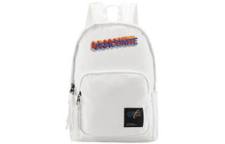 DRACONITE Polyester Backpack Unisex White