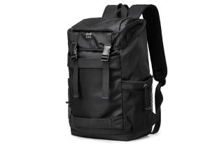 KEYSTREET QING QI ZHE Fabric Travel Bag, Laptop Bag, Backpack Regular Men's Black