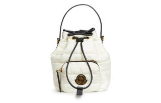 Moncler Polyamide Handbag, Shoulder Bag, Crossbody Bag Women's White