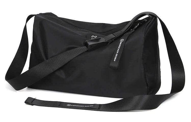 KEYSTREET Polyamide Crossbody Bags Unisex Black