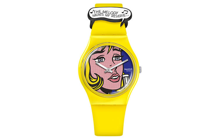 SWATCH Women's 34mm Blue Watch SO28Z117