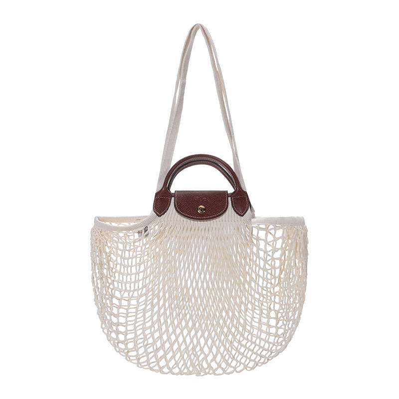LONGCHAMP 【Previous Season】large Le Pliage Filet mesh bag
