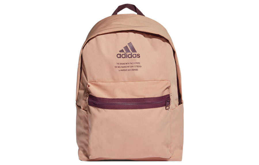 Adidas Adidas Sports & Fitness Recycled Polyester Backpack Regular Unisex Red Pink/Dark Red