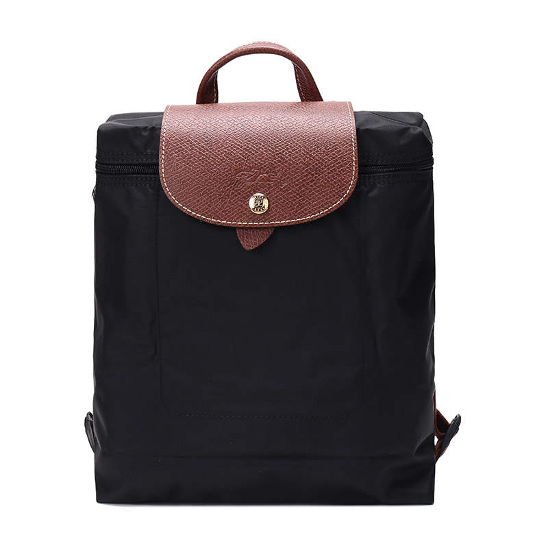 LONGCHAMP LONGCHAMP Le Pliage Nylon Backpack Handbag Women's Black