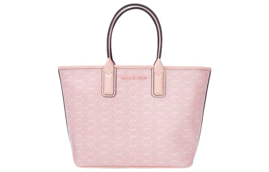 MICHAEL KORS Artificial Leather Handbag Small Women's Pastel Pink