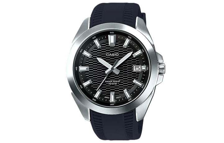 CASIO CASIO Men Standard Series Black Watch MTP-E400-1A
